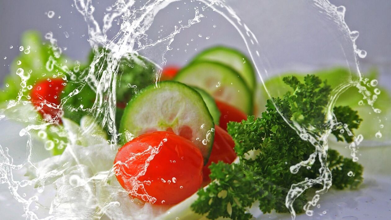vegetables on a protein-rich diet